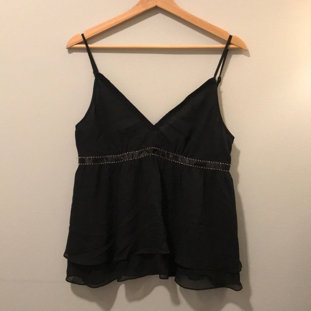 Express Design Studio cami ruffle top